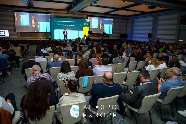 Main stage, AI Expo Europe — Bucharest
