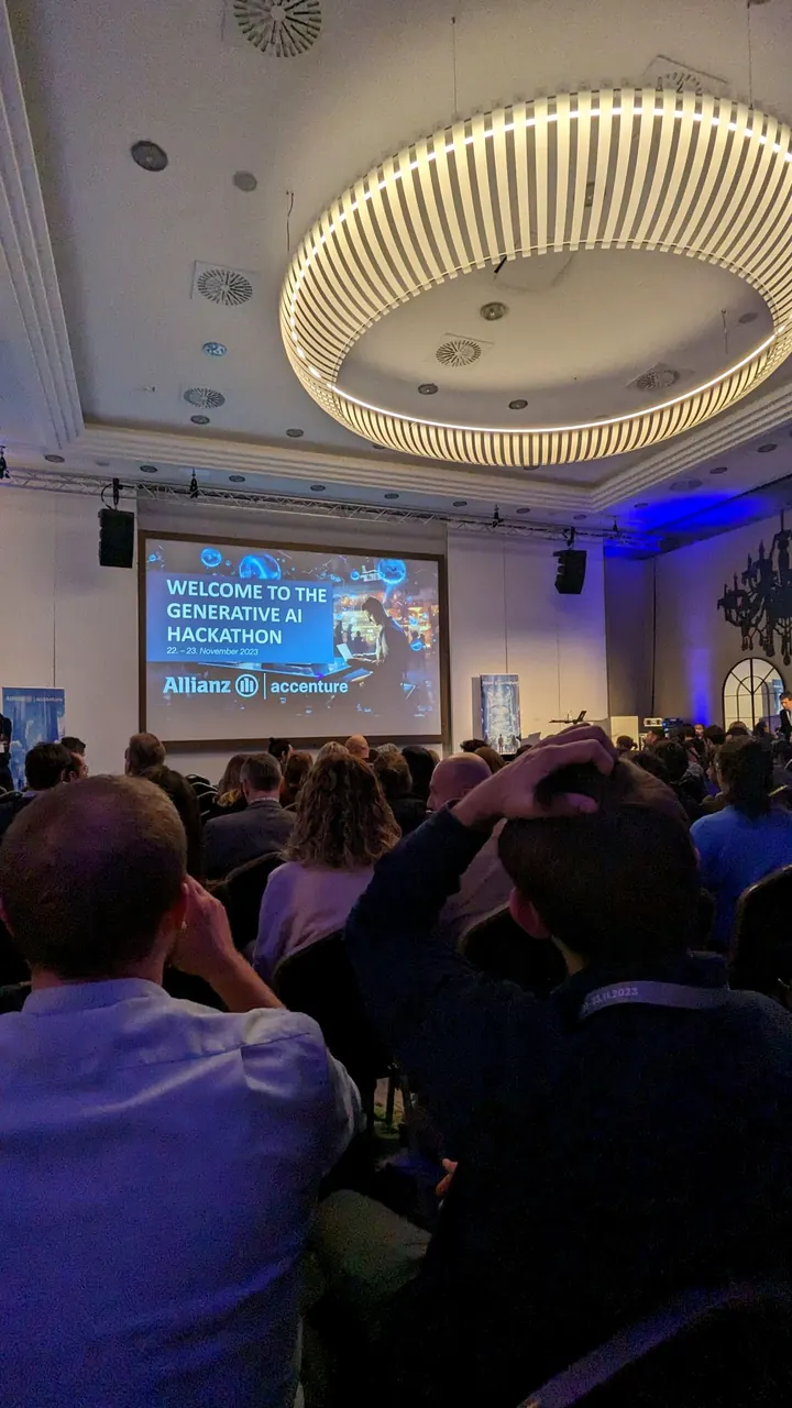 Allianz × Accenture Generative AI Hackathon — Munich, Germany, November 2023