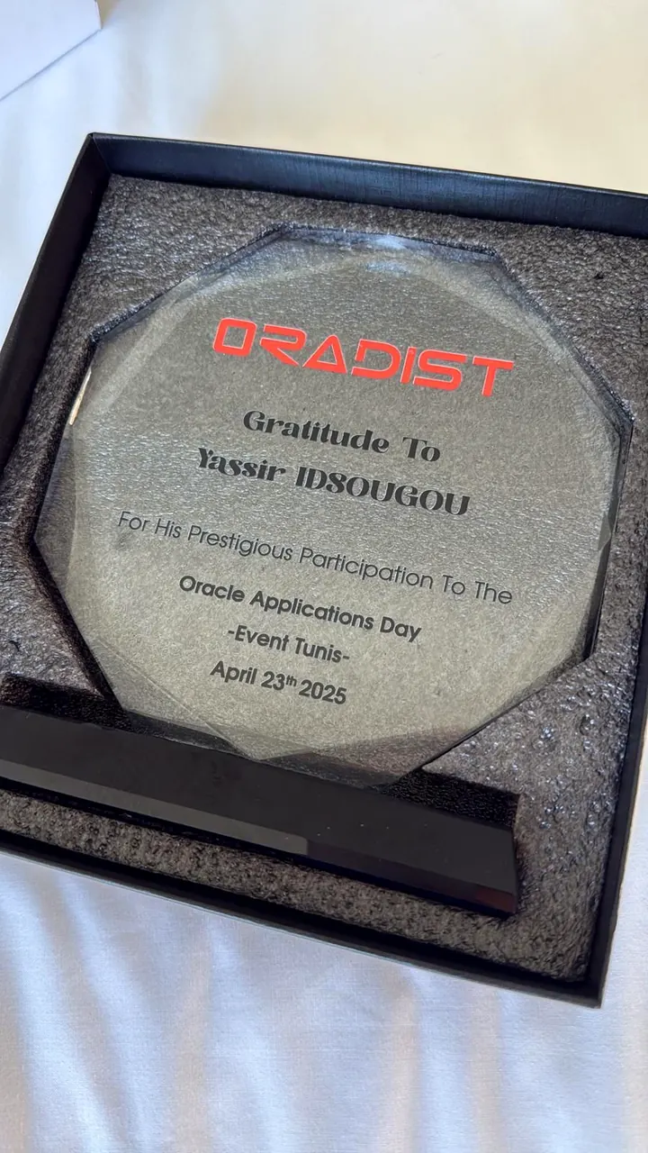 Oracle Applications Day, Tunis — April 2025